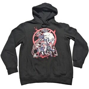 Helluva Boss IMP Immediate Murder Professionals - Adult Medium? Black Hoodie EUC